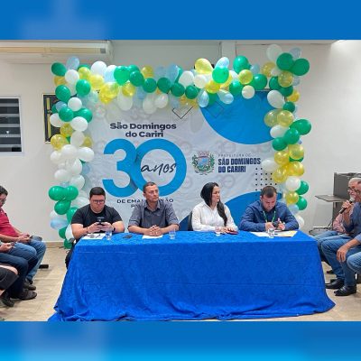 Prefeito de São Domingos do Cariri anuncia pacote de obras de R$ 7 milhões em 2024 para o desenvolvimento do município.